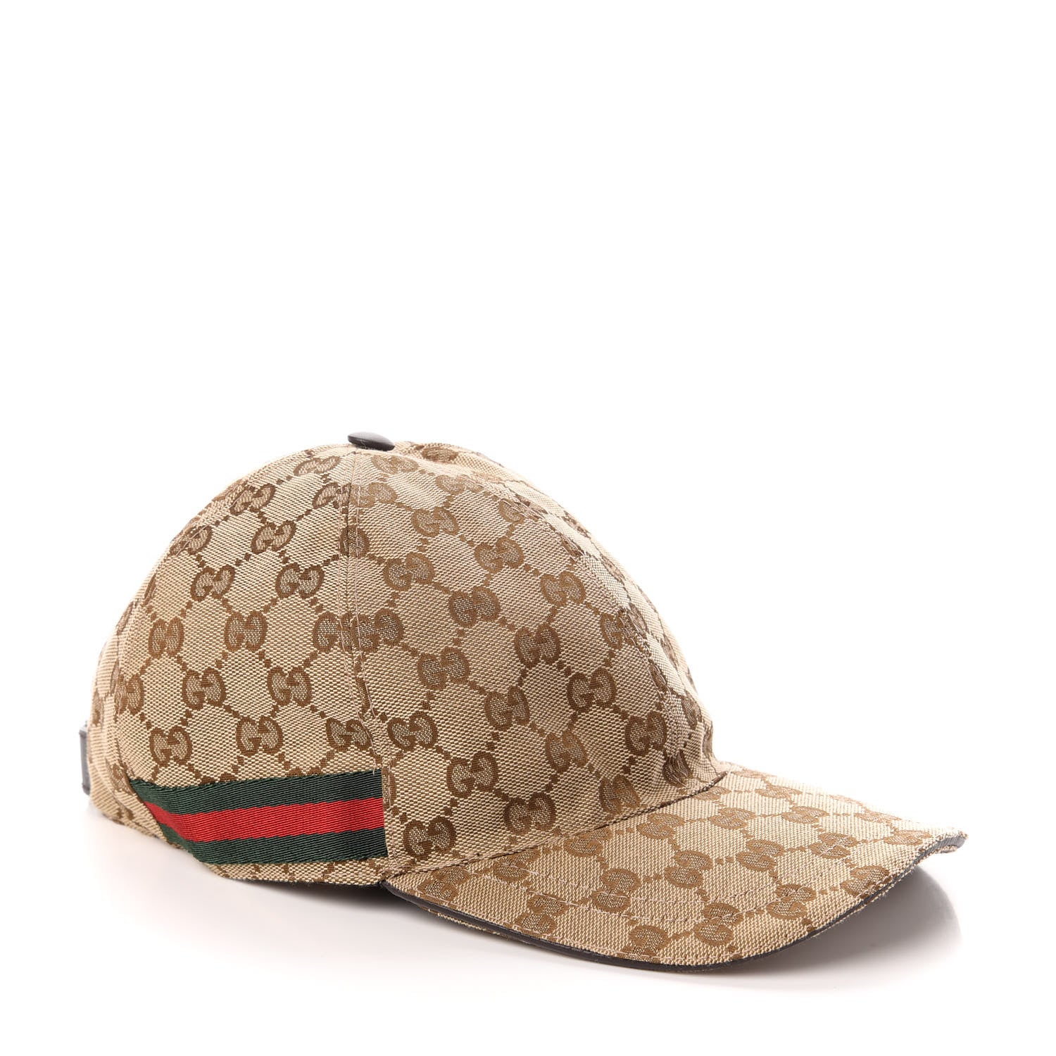 Gucci Monogram Web Baseball Hat M Beige Cocoa 3 of 6
