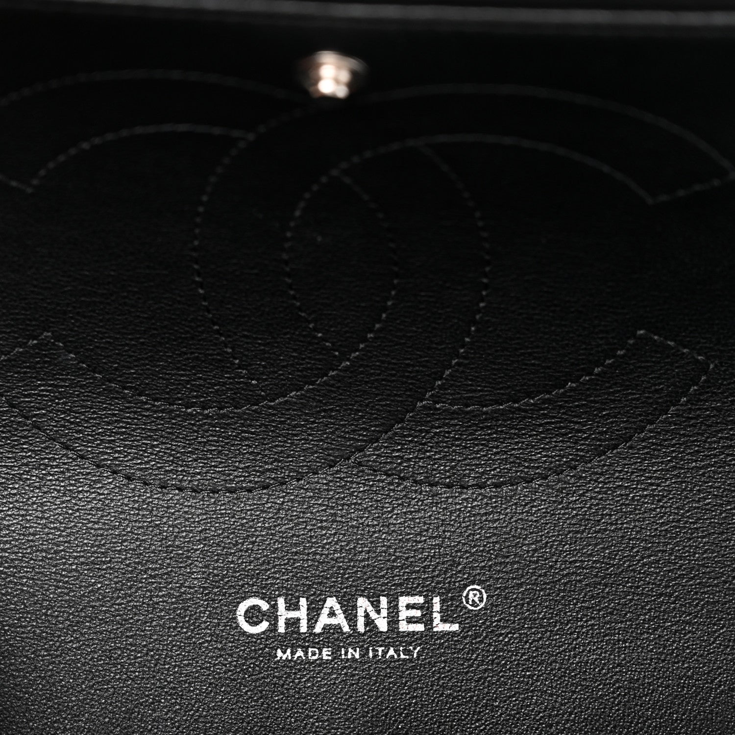 Chanel Patent Quilted Jumbo Double Flap Black 6 of 11