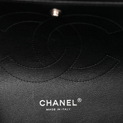 Chanel Patent Quilted Jumbo Double Flap Black 6 of 11