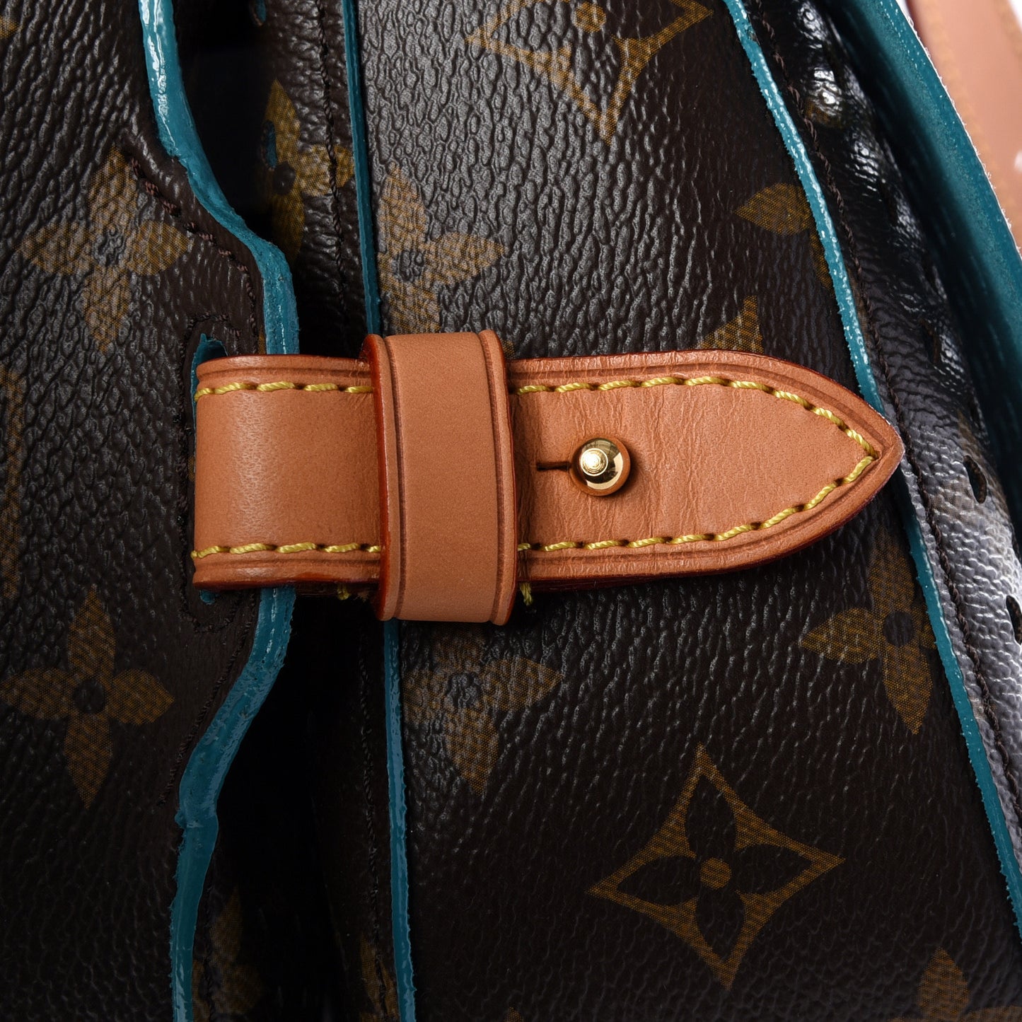 Monogram SC Flore Saumur Teal