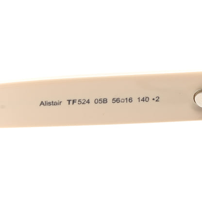 Tom Ford Acetate Alistair Cat Eye Sunglasses TF524 Black Beige 6 of 8