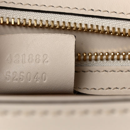 Gucci Calfskin Small Sylvie Shoulder Bag Off White 7 of 12