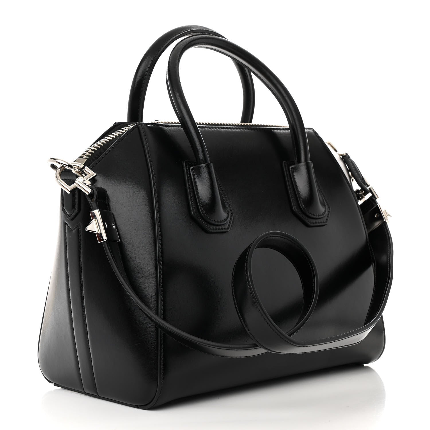 Givenchy Shiny Lord Calfskin Small Antigona Black 3 of 15