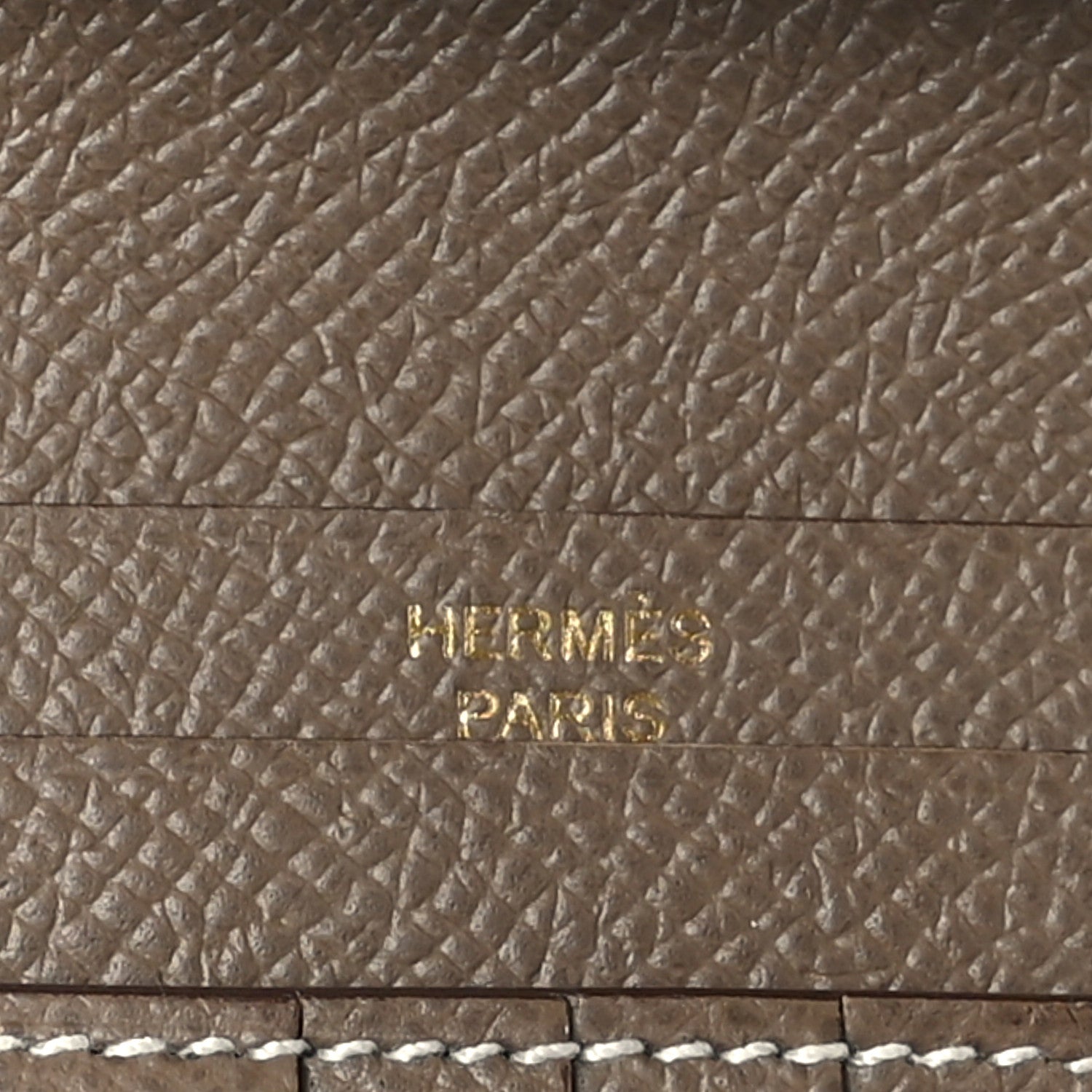 Hermes Epsom Bearn Compact Wallet Etoupe 7 of 8