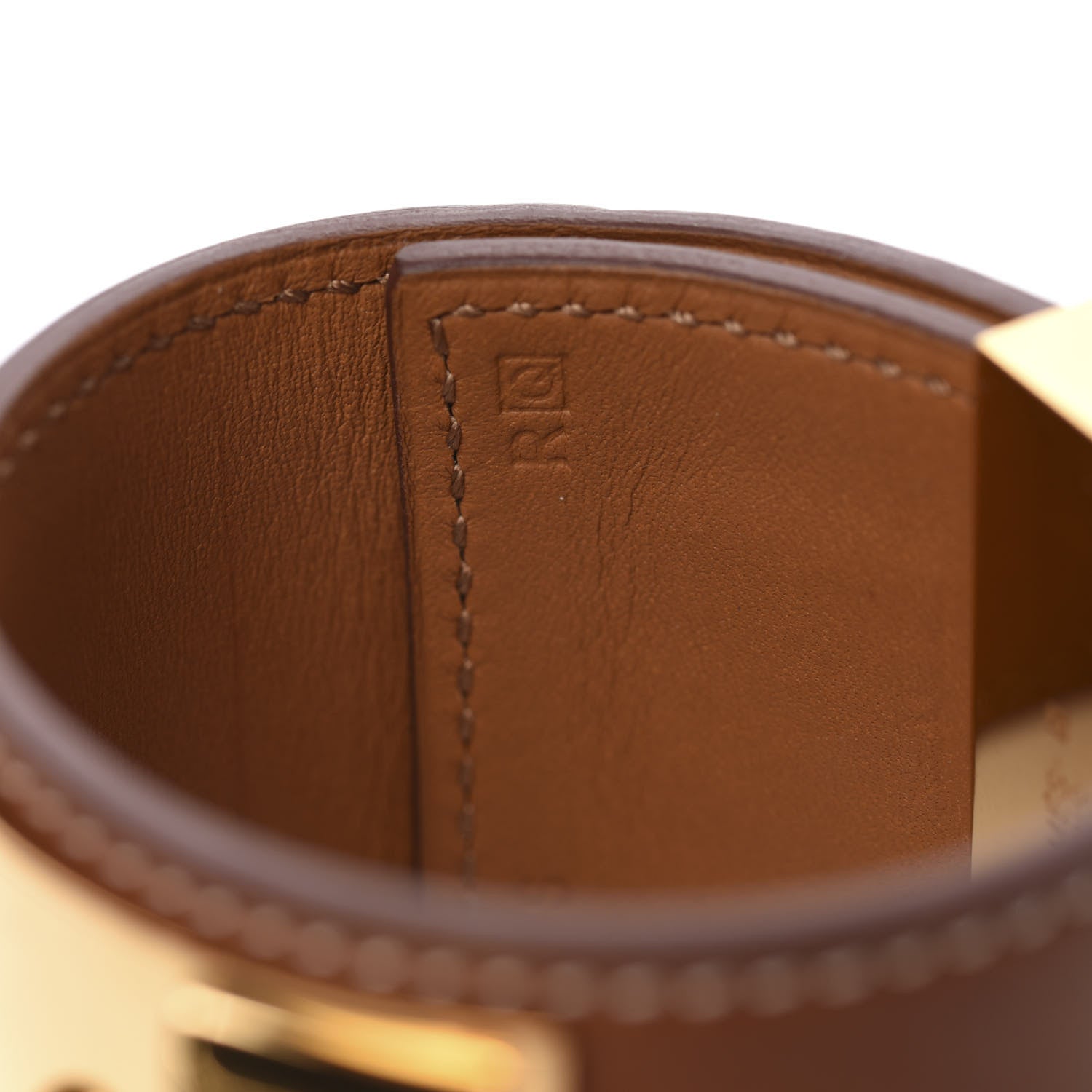 Hermes Barenia Collier de Chien CDC Bracelet Fauve 7 of 7