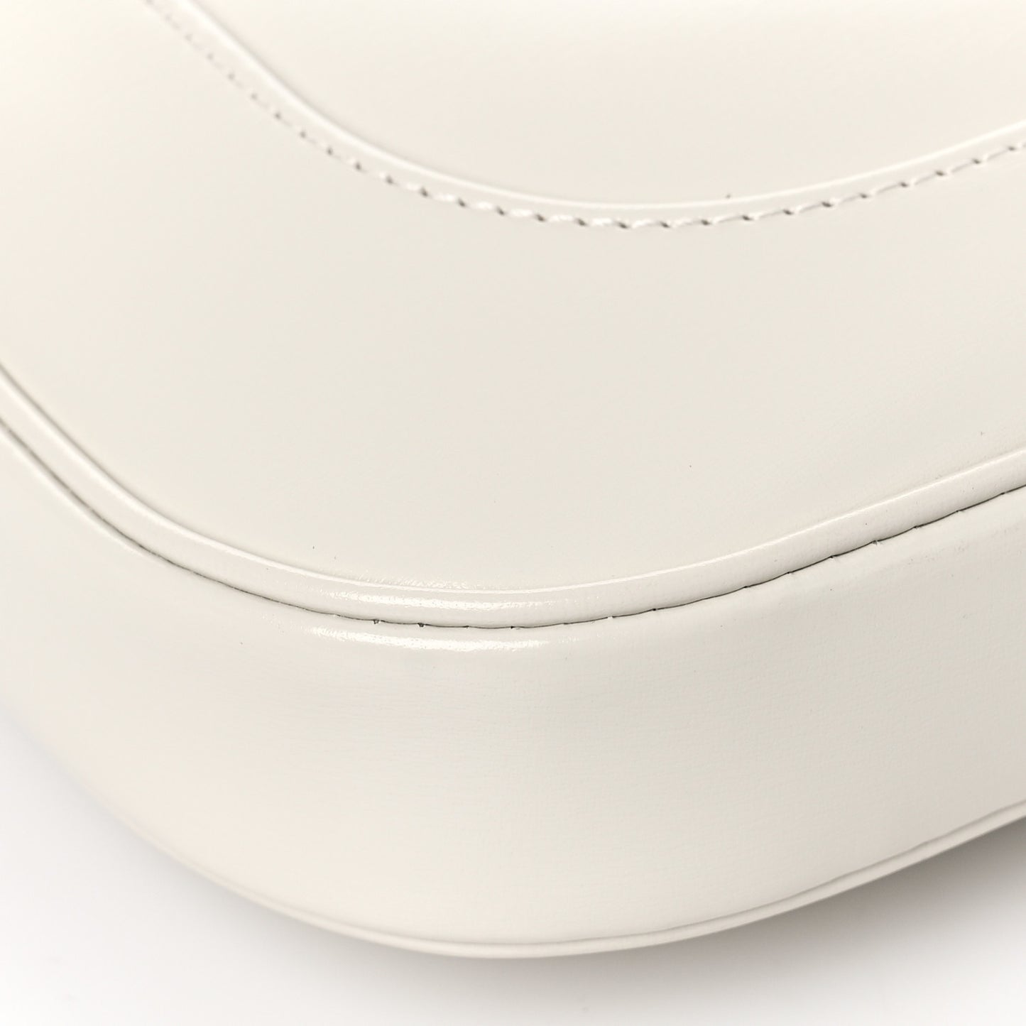 Boarded Dyana Lux Calfskin Small Jackie 1961 Hobo Mystic White