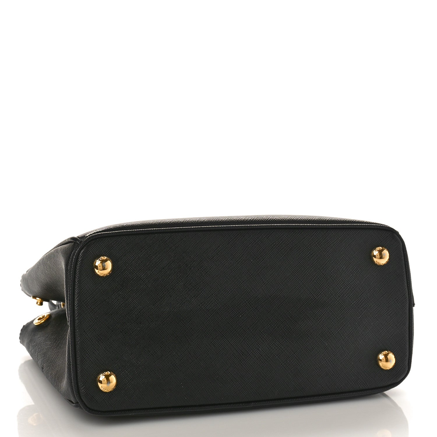 Prada Saffiano Small Galleria Double Zip Tote Black 4 of 8