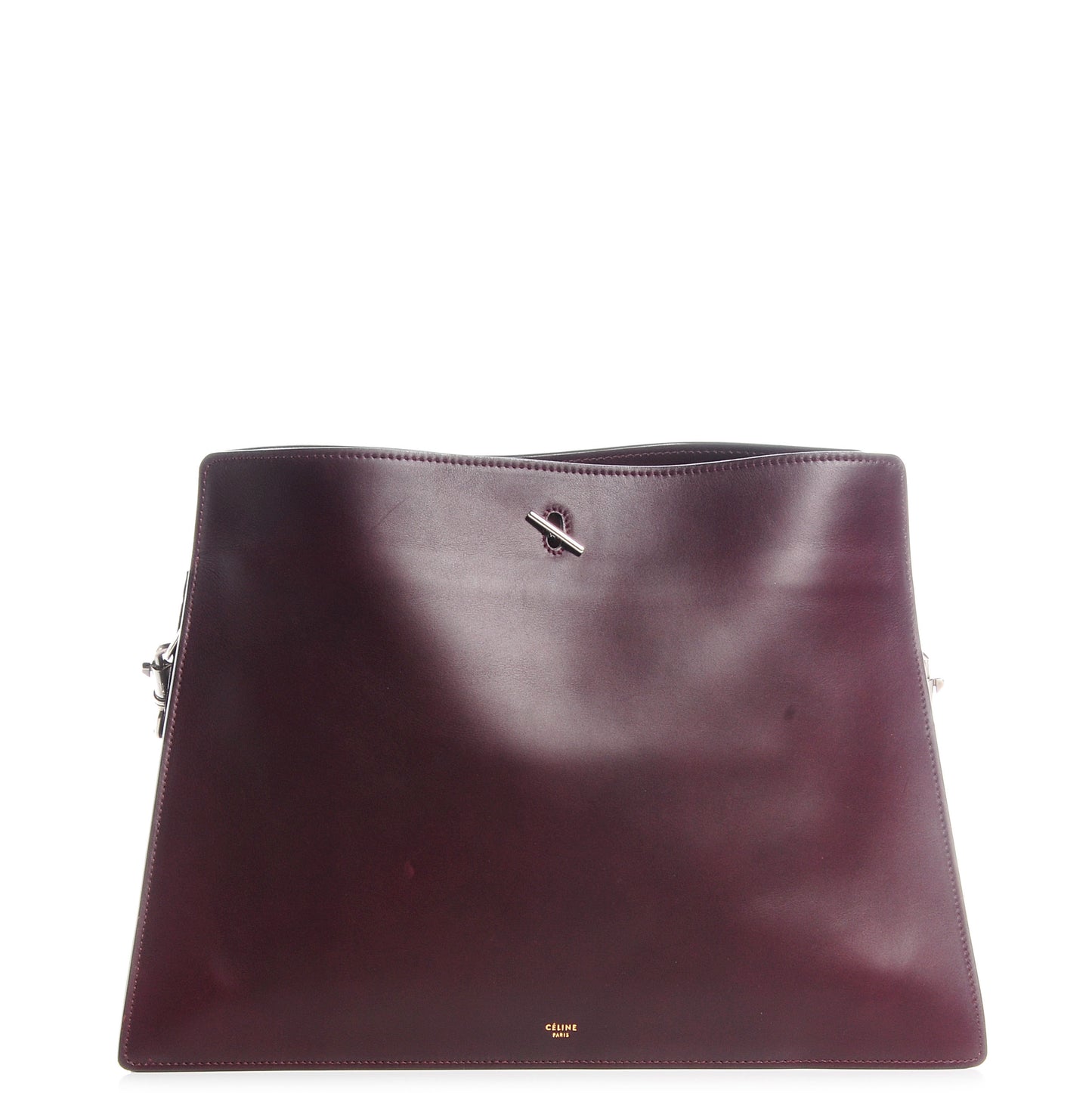 Smooth Calfskin New Shoulder Bag Burgundy