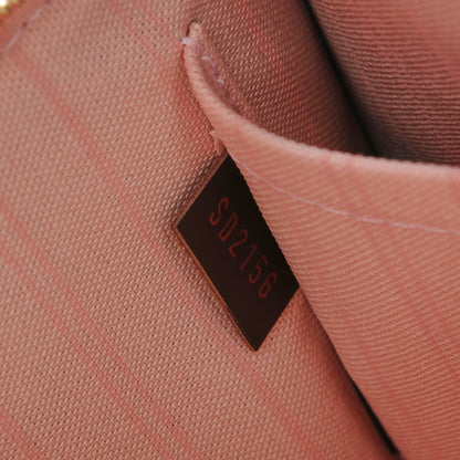 Louis Vuitton Damier Ebene Neverfull MM GM Pochette Rose Ballerine 8 of 8