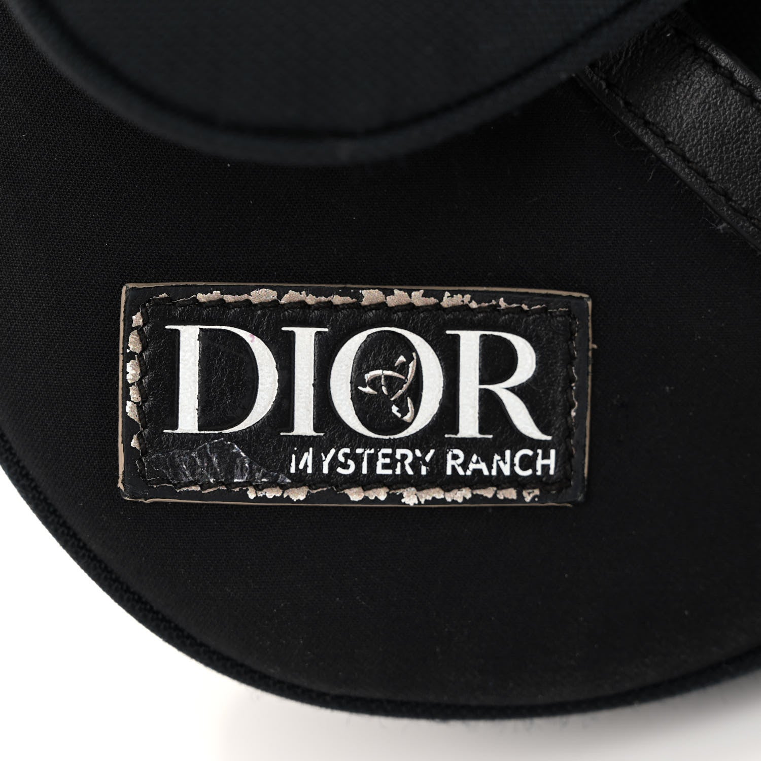 Christian Dior X MYSTERY RANCH Cordura Nylon Calfskin Saddle Messenger Bag Black 11 of 11