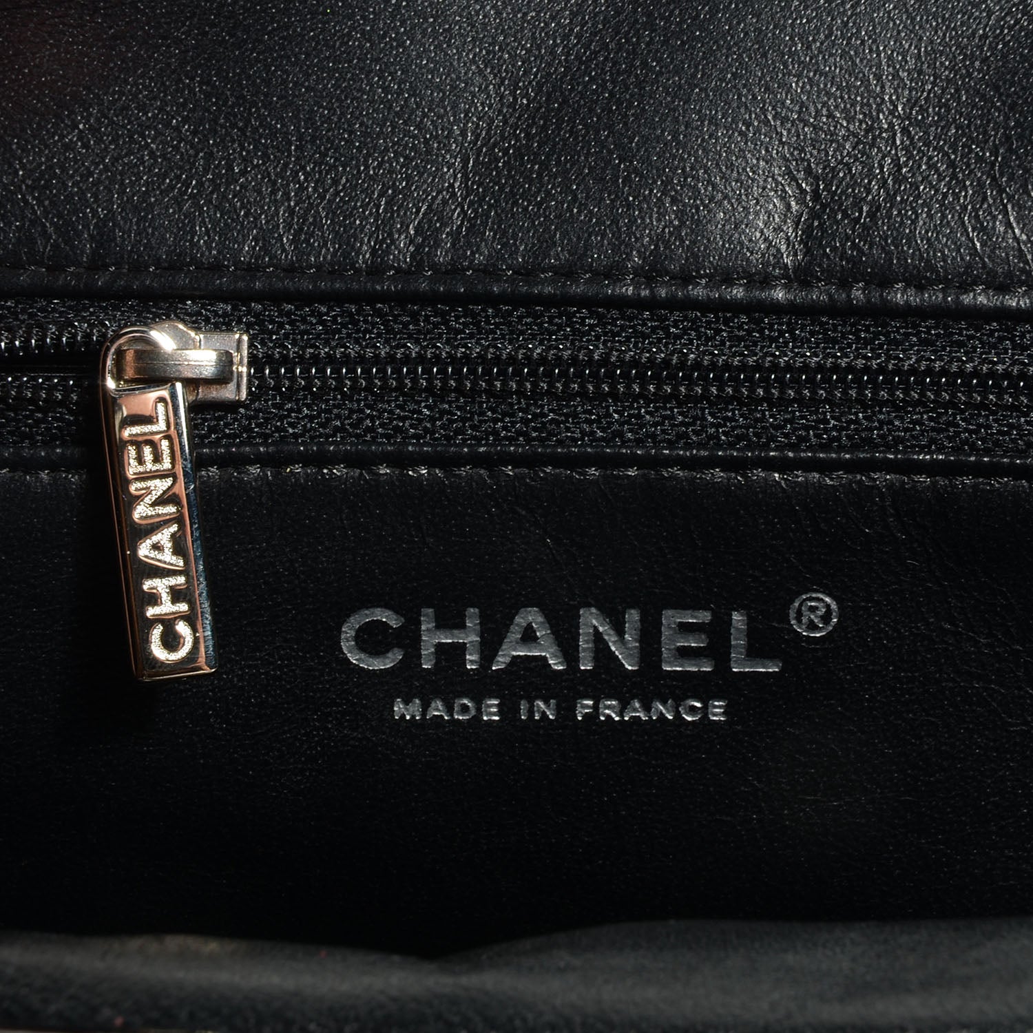 Chanel Distressed Patent Quilted Timeless Clutch Black 7 of 8