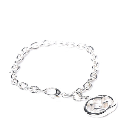 Gucci Sterling Silver Britt Charm Bracelet 1 of 5