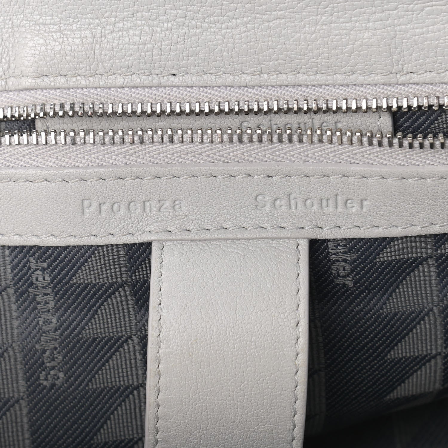 Proenza Schouler Lambskin Medium PS1 Satchel Pale Steel 6 of 12
