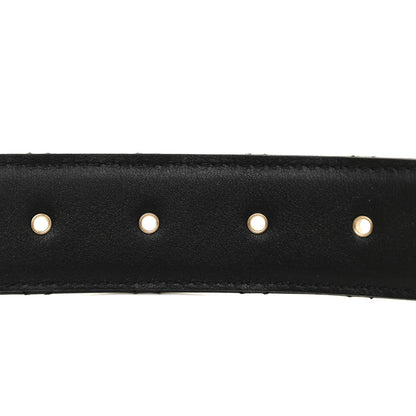 Chanel Lambskin Quilted CC Chain Belt 80 32 Black 6 of 9