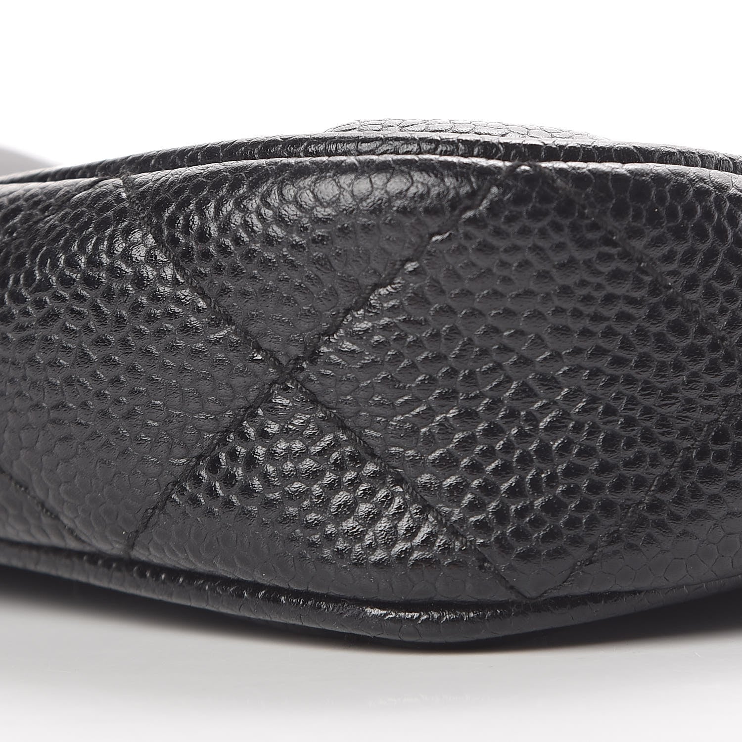 Chanel Caviar Quilted CC Shoulder Bag Black 10 of 11