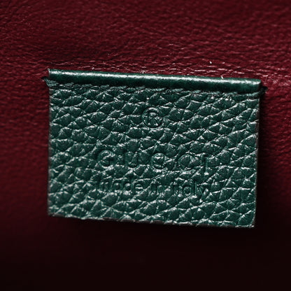 Gucci Grainy Calfskin Medium Zumi Top Handle Bag Vintage Green 7 of 12