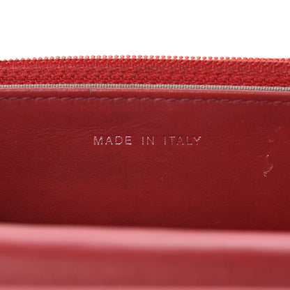 Chanel Patent Quilted Brilliant Wallet On Chain WOC Red 7 of 20
