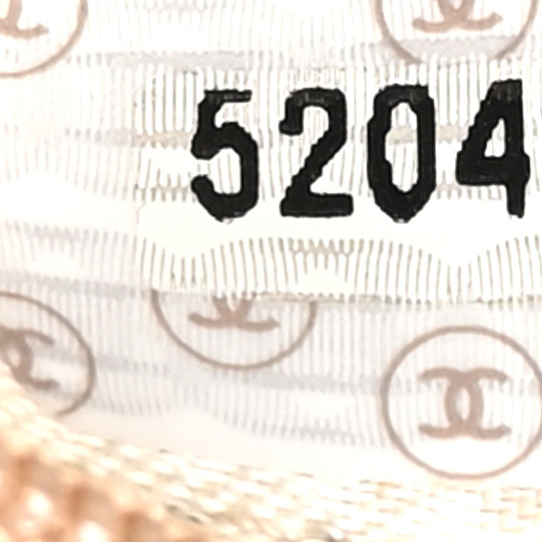Chanel Metallic Woven Raffia Small Kelly Flap Bag Gold 8 of 11