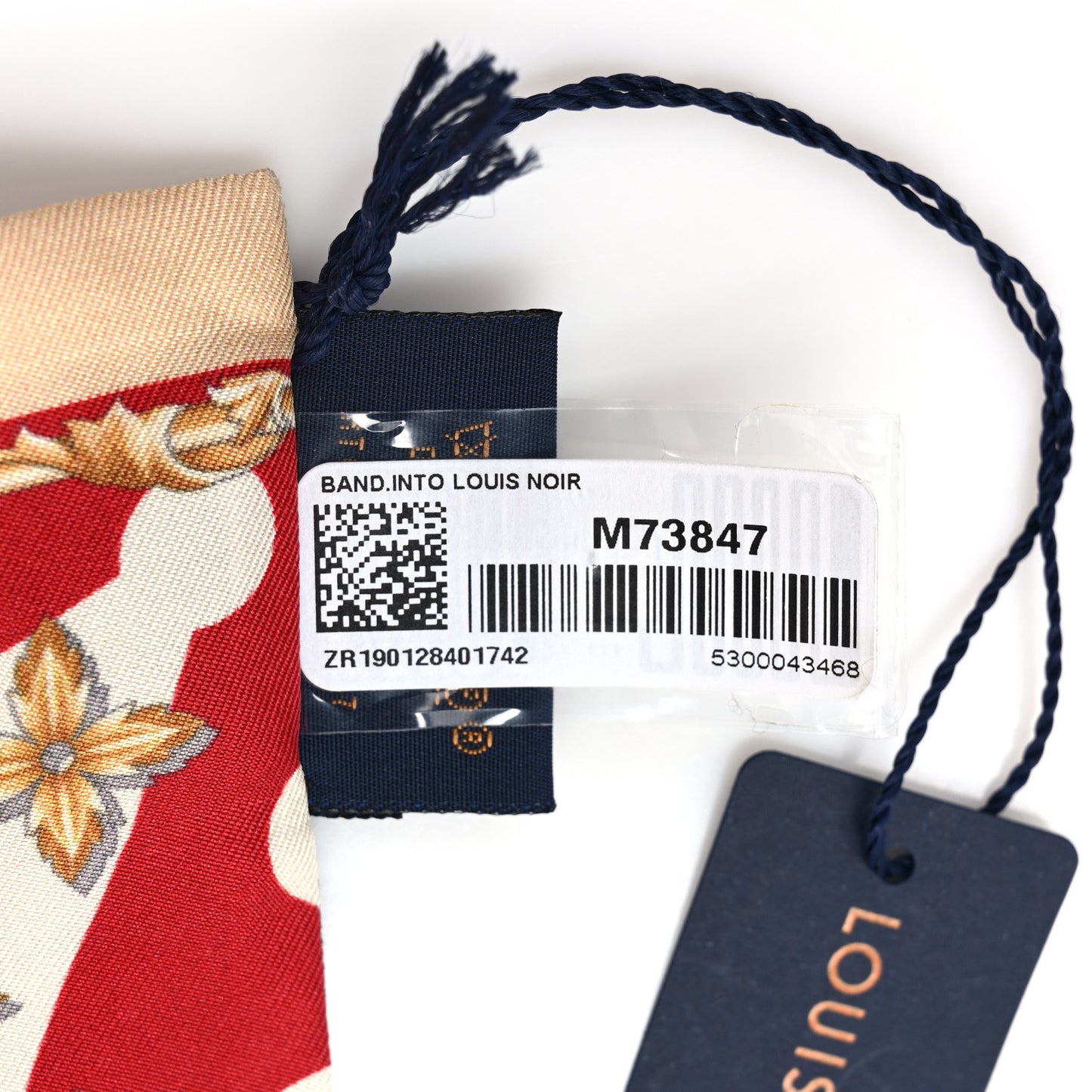 Silk Into Louis Bandeau Black