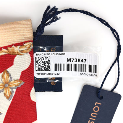 Louis Vuitton Silk Into Louis Bandeau Black 4 of 4