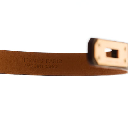 Hermes Swift Mini Kelly Double Tour Bracelet T1 Etoupe 5 of 7