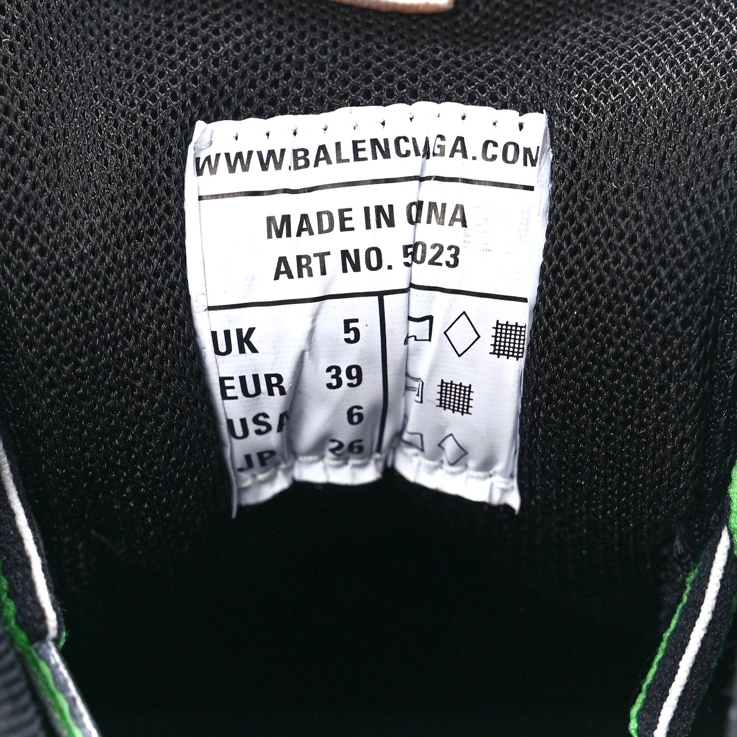 Balenciaga Mesh Nylon Metallic Fabric Womens Track Sneakers 39 Blue Green 8 of 9