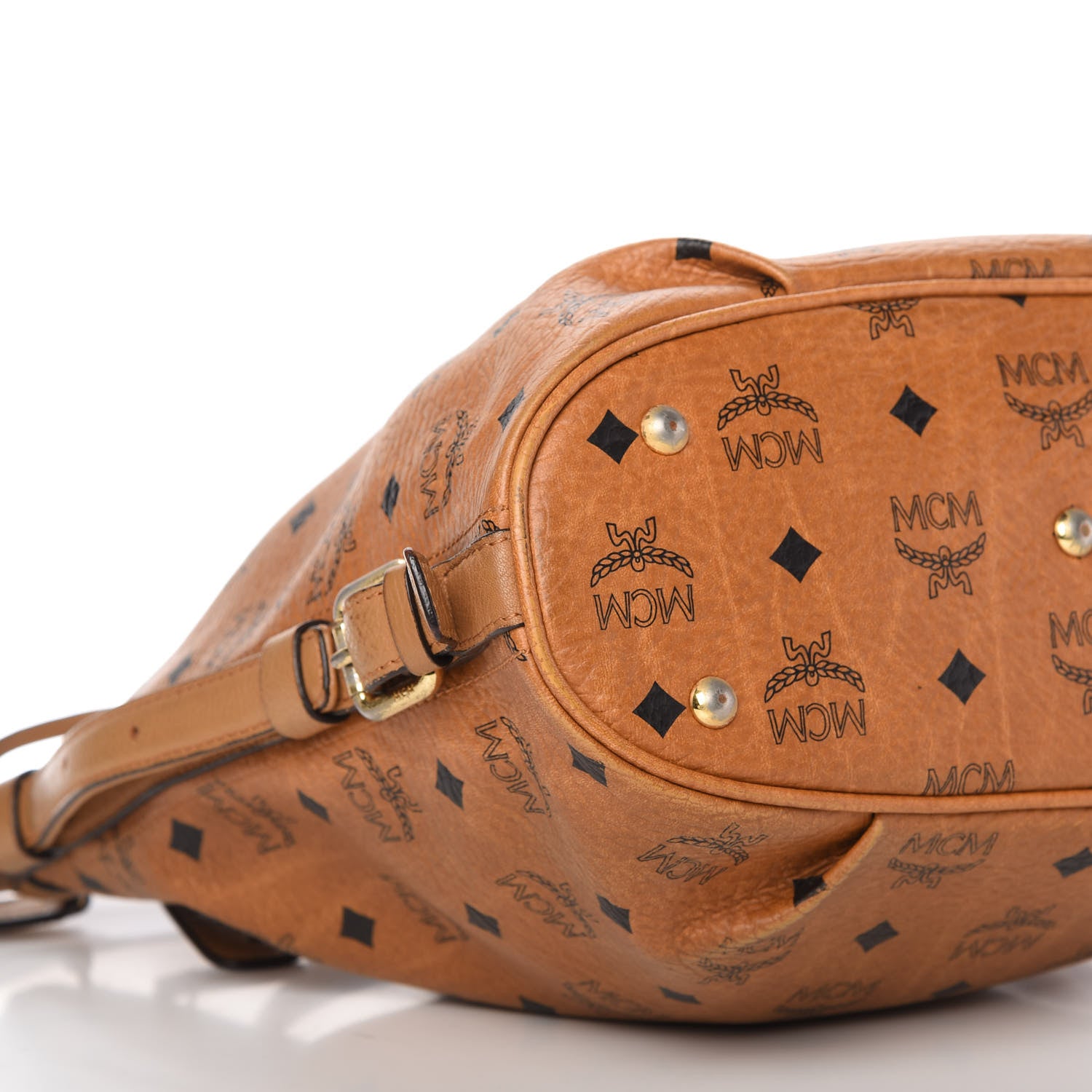 MCM Visetos Hobo Cognac 6 of 15