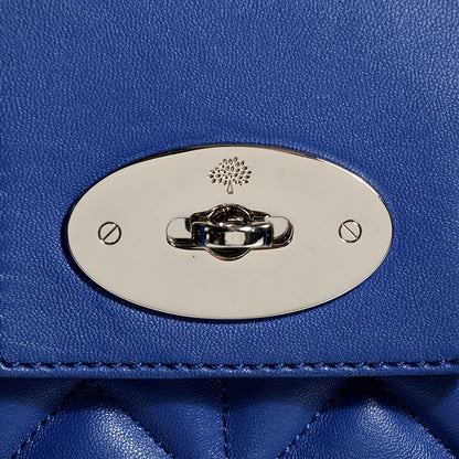 Mulberry Nappa Quilted Mini Cara Delevingne Convertible Bag Indigo 7 of 13