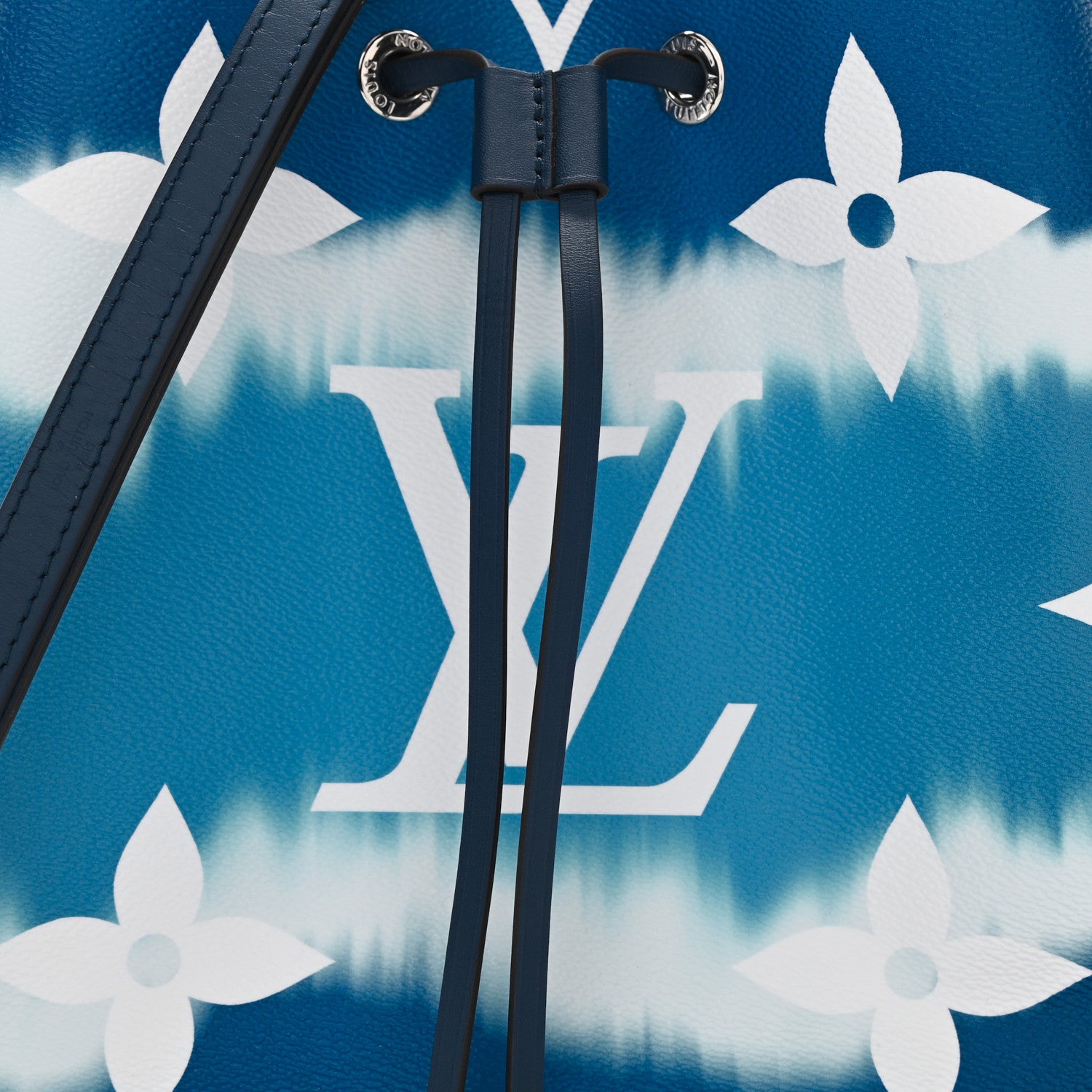 Louis Vuitton Monogram Escale Neonoe MM Blue 8 of 10