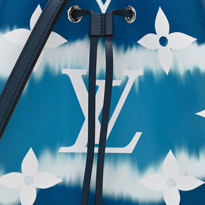 Louis Vuitton Monogram Escale Neonoe MM Blue 8 of 10
