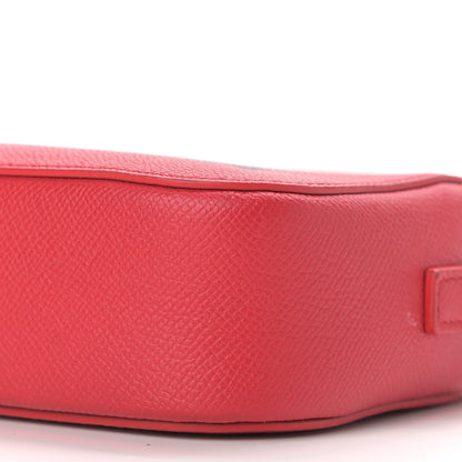 Balenciaga Signature Grained Calfskin Logo XS Ville Camera Bag Rouge Lantern Black 9 of 12