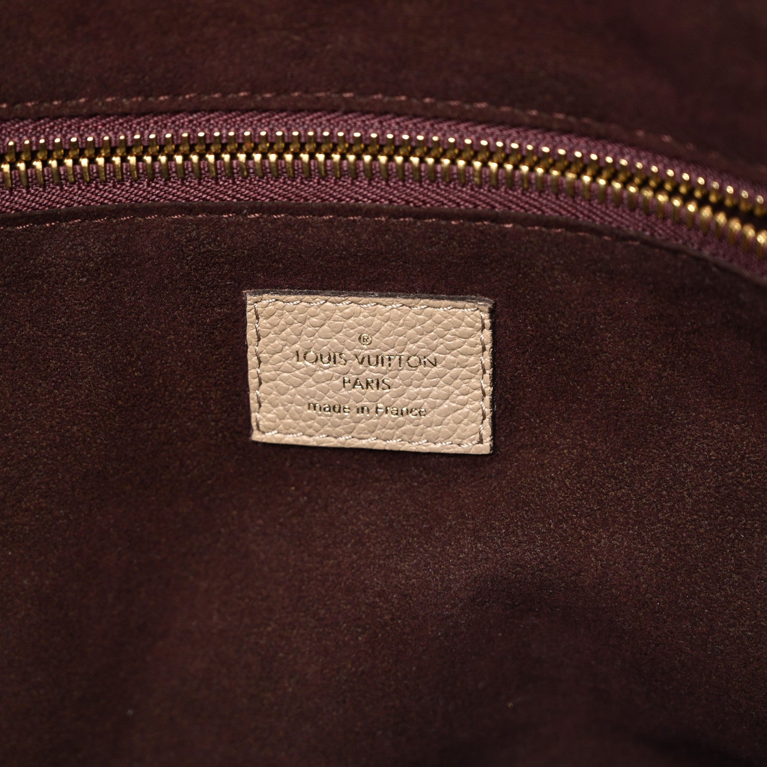 Louis Vuitton Empreinte Monogram Giant Neverfull MM Tourterelle 7 of 12