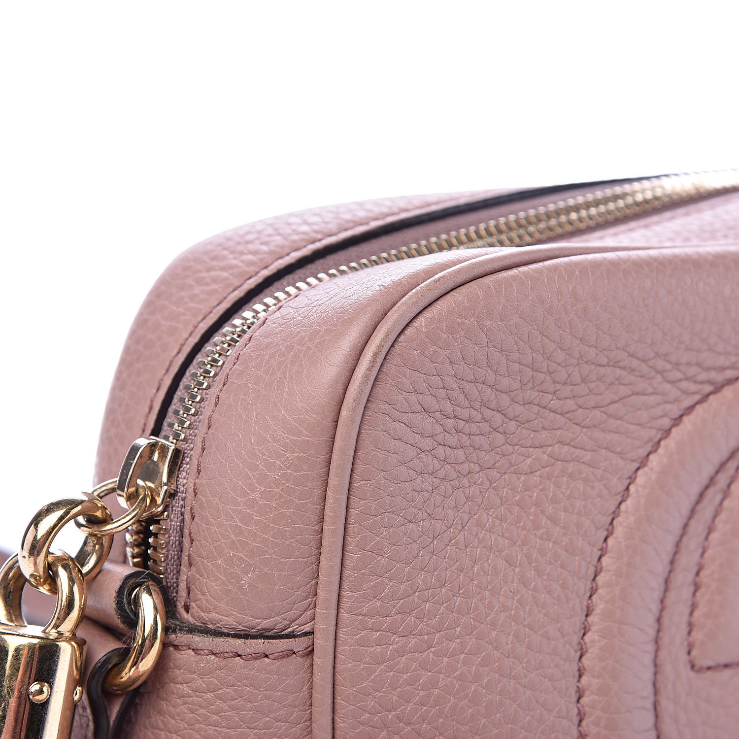 Gucci Cellarius Calfskin Small Soho Disco Bag Dark Cipria 11 of 13
