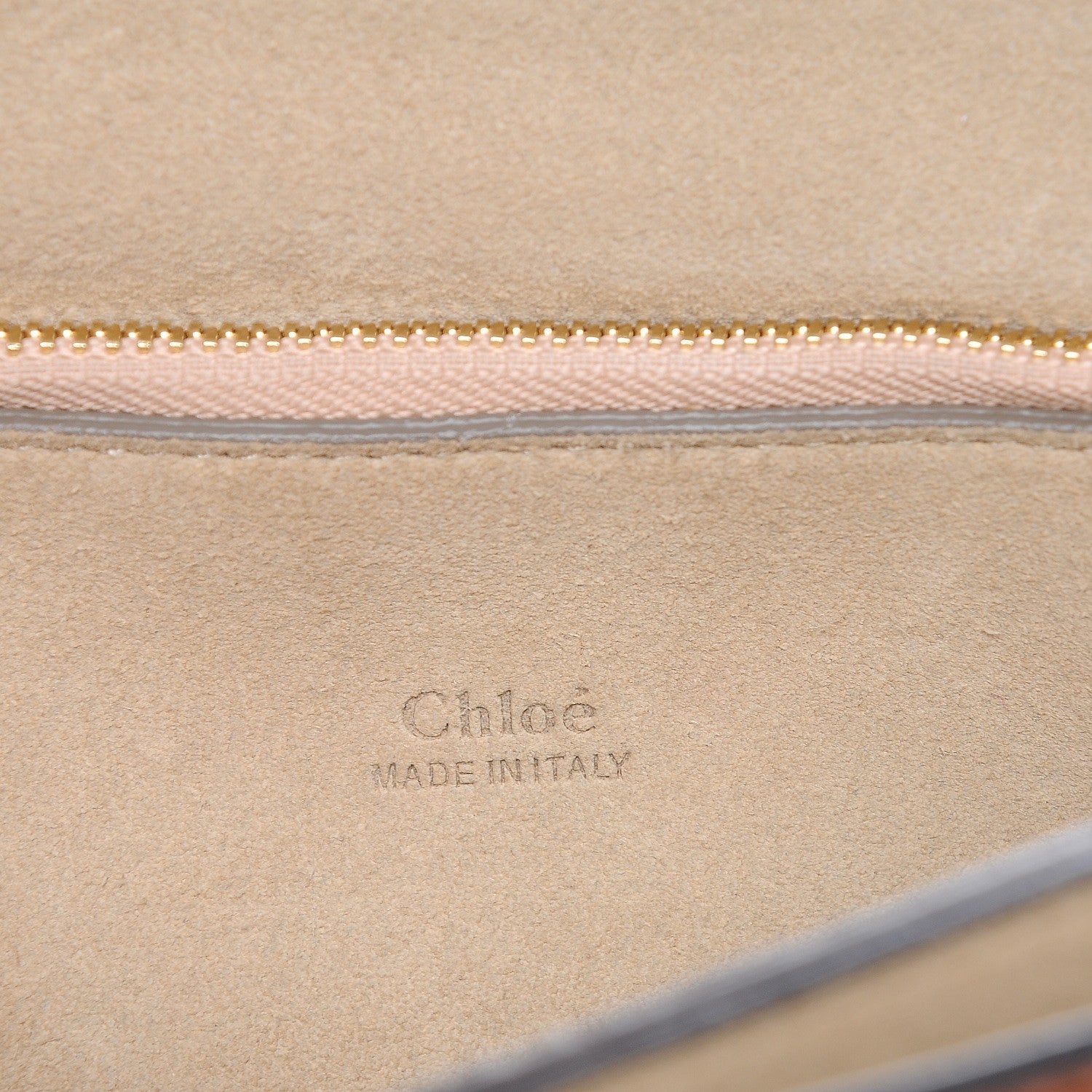 Chloe Suede Calfskin Medium Faye Shoulder Bag Caramel 6 of 8