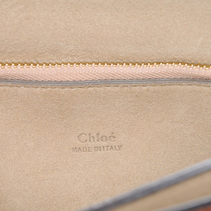 Chloe Suede Calfskin Medium Faye Shoulder Bag Caramel 6 of 8