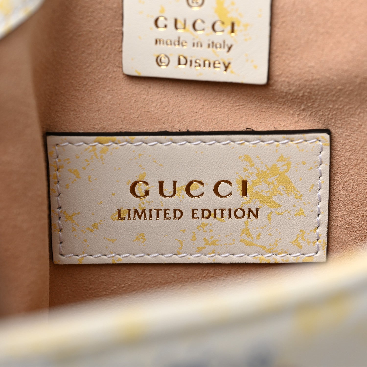 Gucci X DISNEY Calfskin Matelasse Mickey Minnie Mouse Medium GG Marmont Shoulder Bag Multicolor 6 of 10