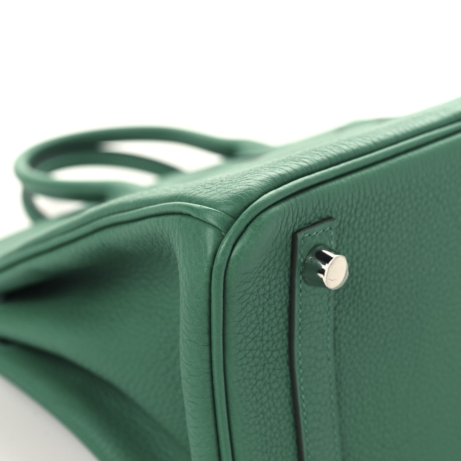 Hermes Togo Birkin 25 Vert Vertigo 11 of 12