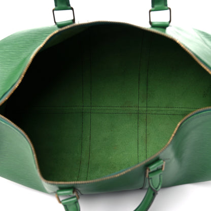 Louis Vuitton Epi Keepall 50 Borneo 6 of 29