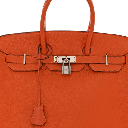 Hermes Togo Birkin 35 Feu 8 of 13