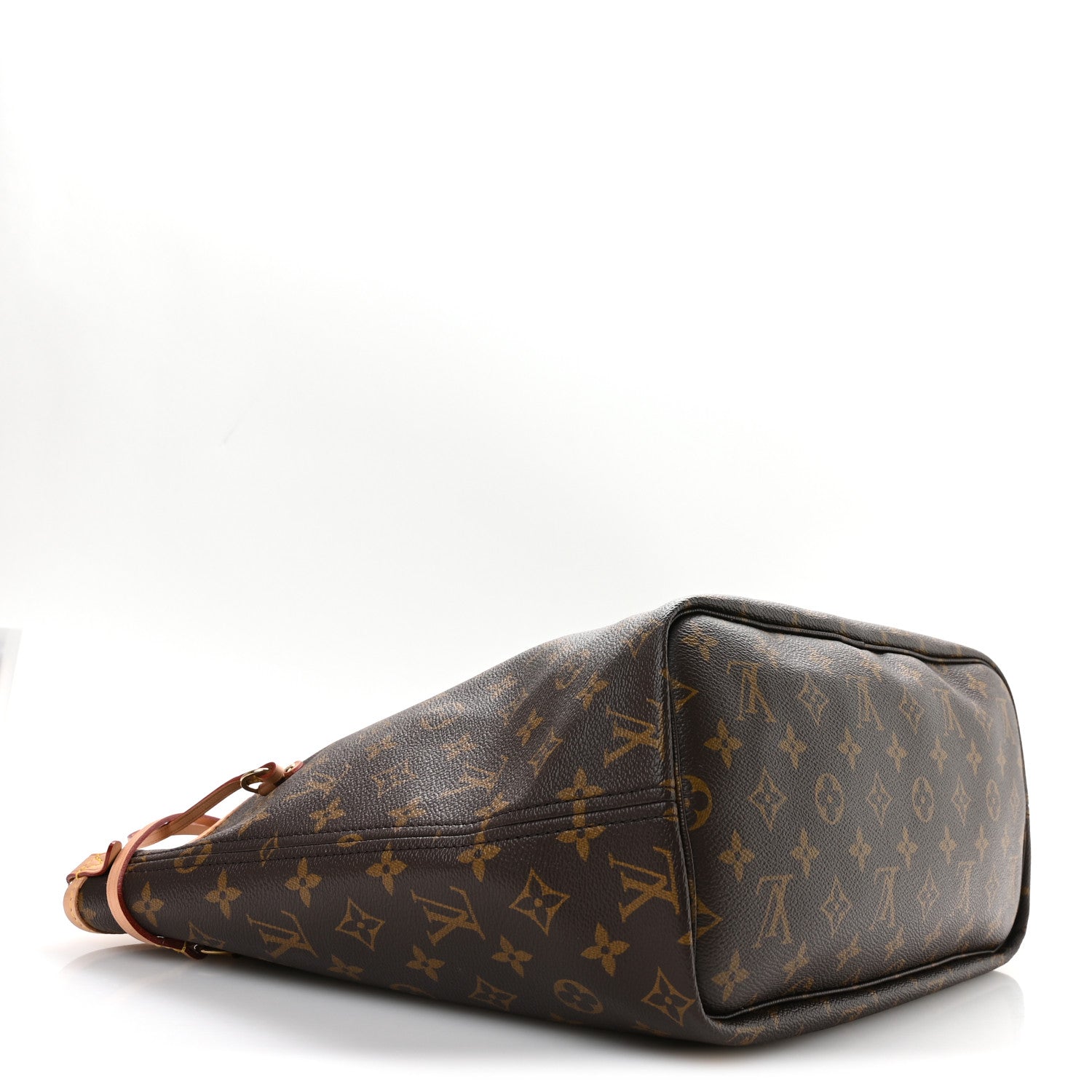 Louis Vuitton Monogram Inside Out Neverfull Bandouliere MM Rouge Sari 4 of 9