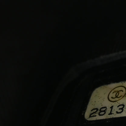 Chanel Calfskin Quilted Triple Flap Black 8 of 12