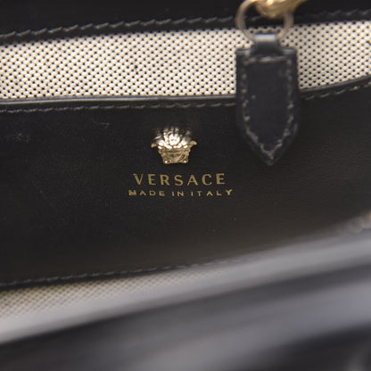 Versace Calfskin Small Palazzo Empire Bag Black 5 of 9