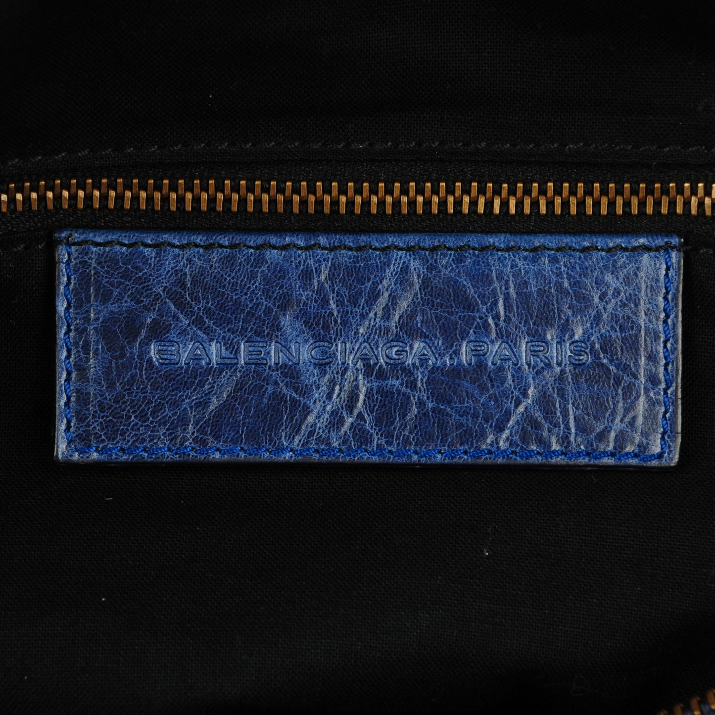 Chevre Classic Hardware Twiggy Indigo