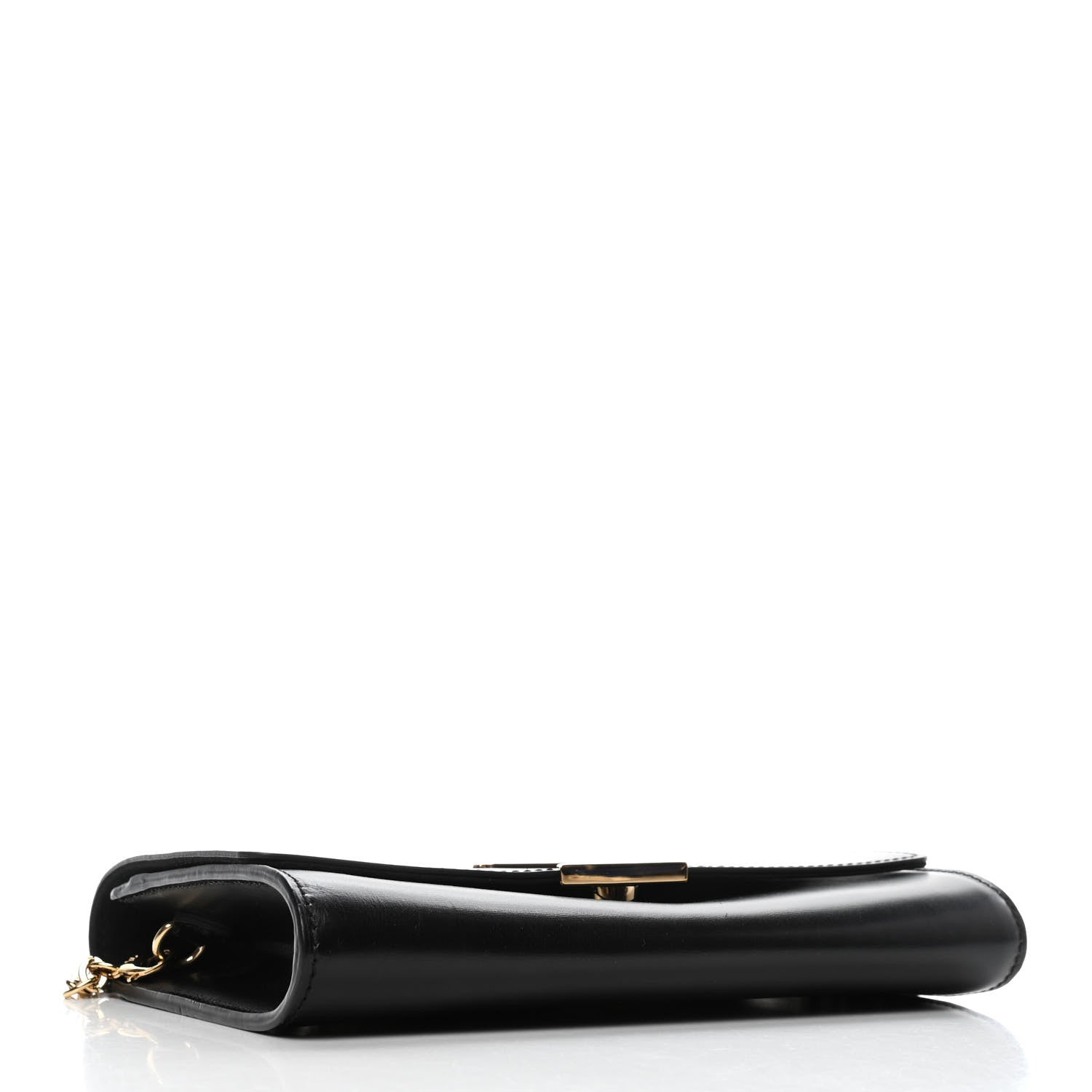 Louis Vuitton Calfskin Chain Louise GM Black 3 of 4