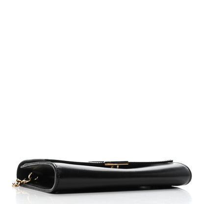 Louis Vuitton Calfskin Chain Louise GM Black 3 of 4