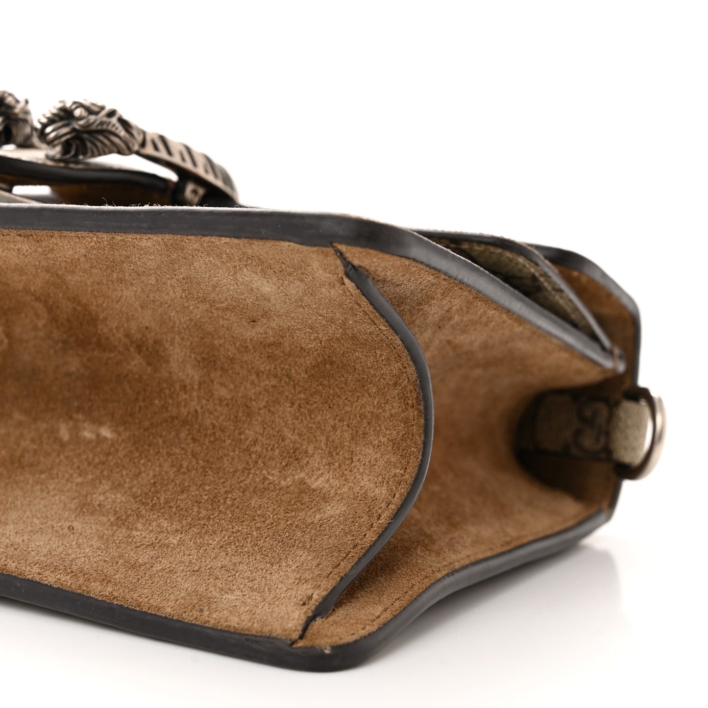 GG Supreme Monogram Small Dionysus Top Handle Bag Taupe