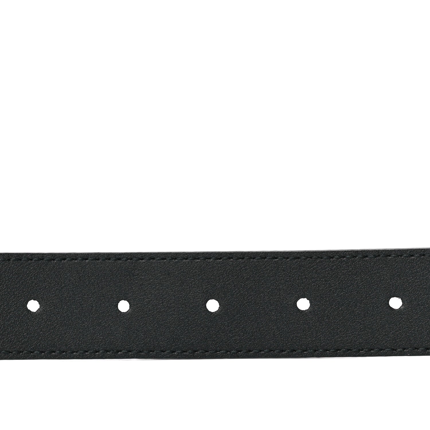 Gucci Calfskin Double G 30mm Belt 80 32 Black 3 of 4