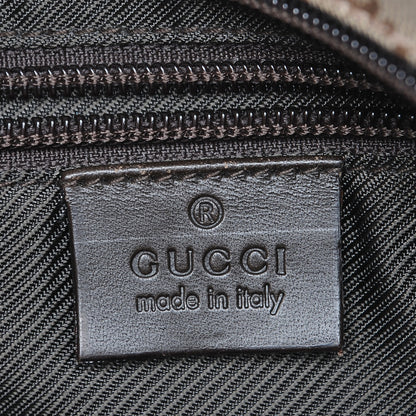 Gucci Monogram GG Flight Small Crossbody Bag Brown 6 of 7