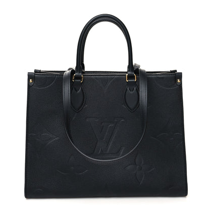 Louis Vuitton Empreinte Monogram Giant Onthego MM Black 1 of 9