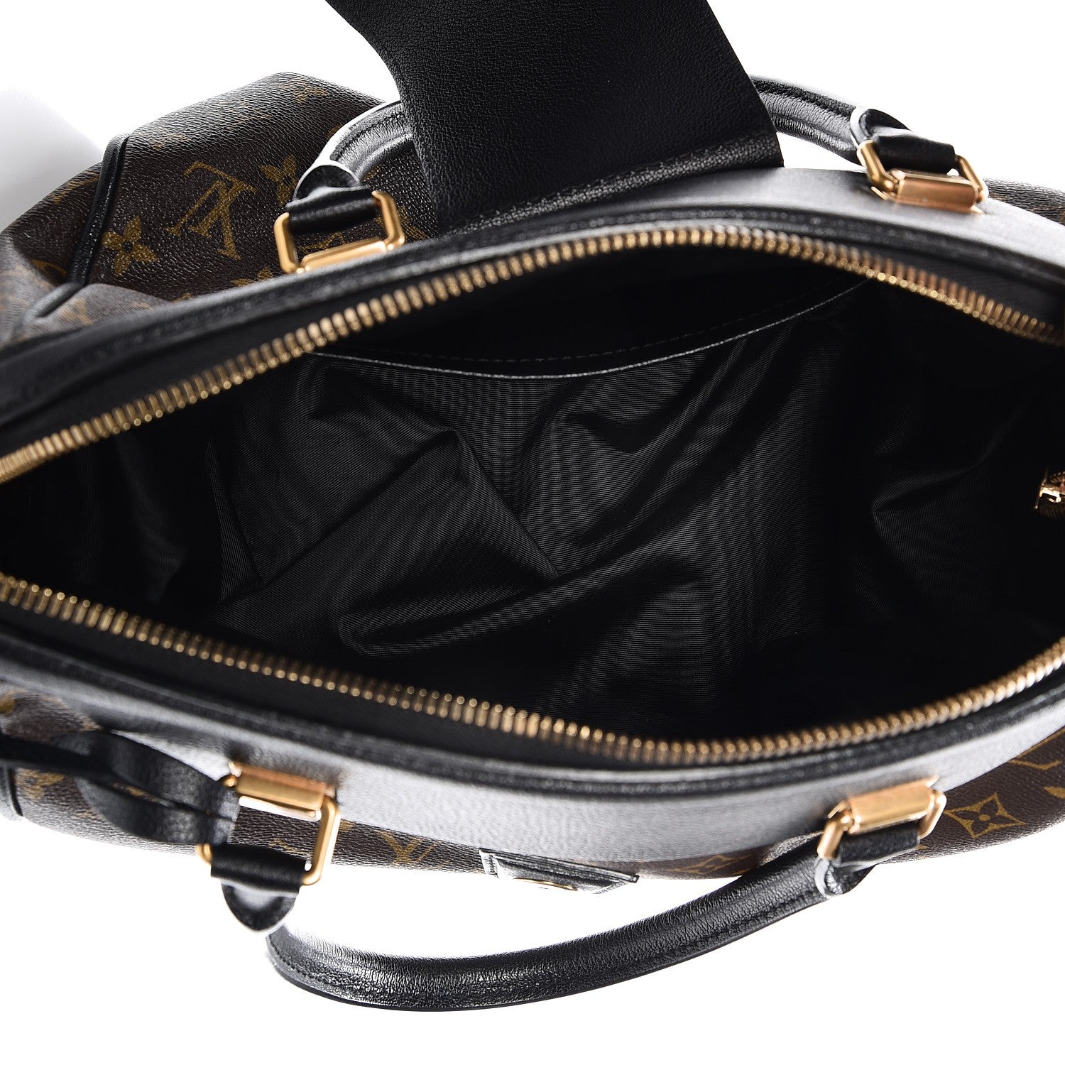 Louis Vuitton Monogram Golden Arrow Speedy Black 5 of 8